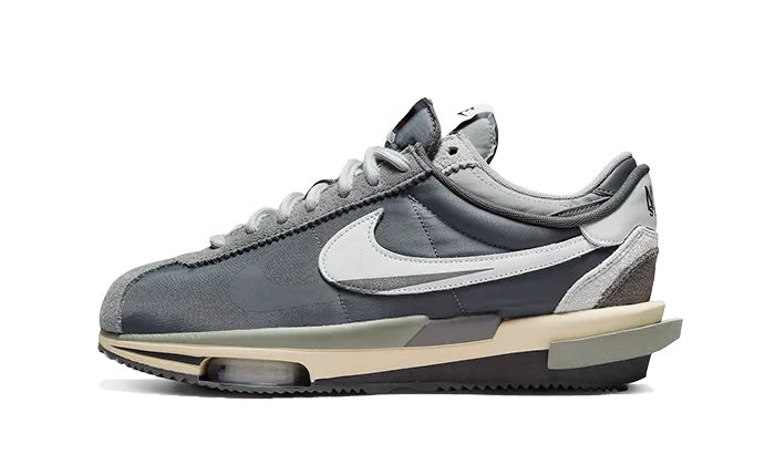Comfortable Midsole Nike Cortez 4.0 Sacai Iron Grey