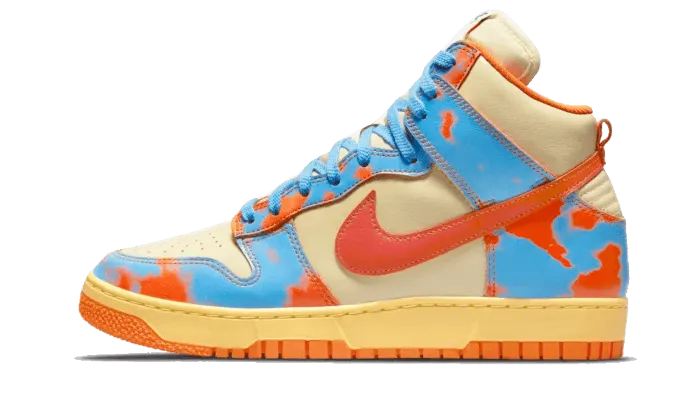 Weekend Active Nike Dunk High 1985 Acid Wash Orange