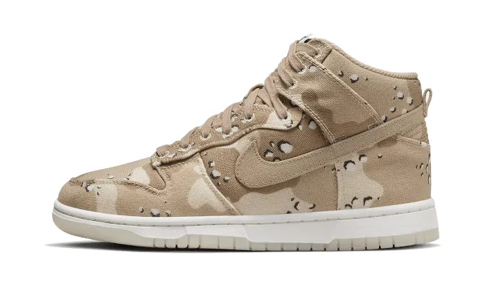 Nike Dunk High Desert Camo workout shoes