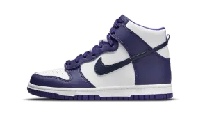 Nike Dunk High Electro Purple Midnight Navy Slim Look Performance Tech
