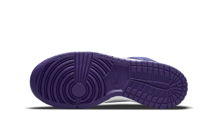 All Terrain Grip Pattern Nike Dunk High Electro Purple Midnight Navy