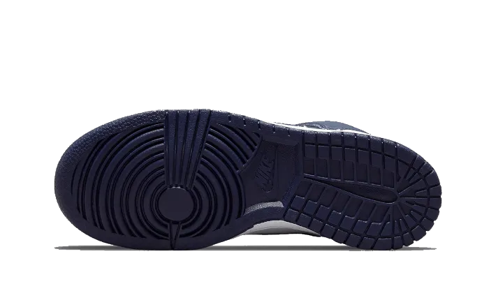 Impact Resistant Toe Cap Retro-inspired cushioning Nike Dunk High Midnight Navy