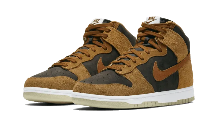 Nike Dunk High PRM Dark Russet Comfort Advantage Steady walk