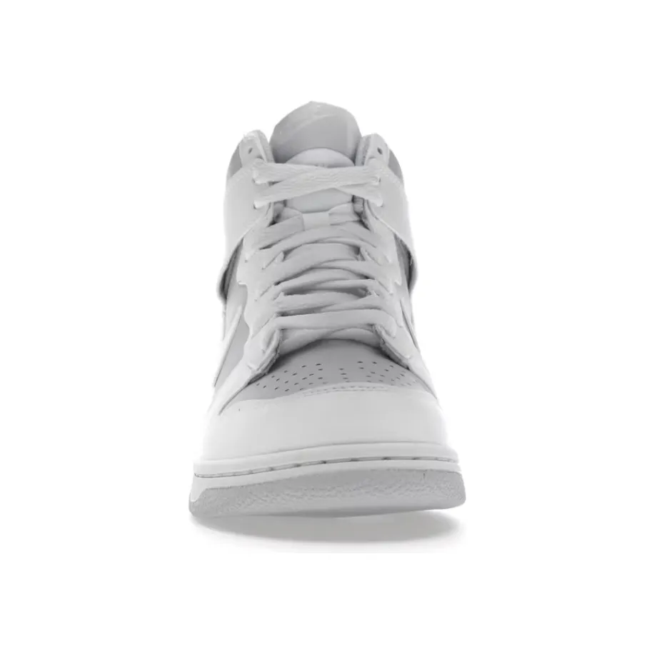 Nike Dunk High Summit White Football Grey (GS) footwork zippered