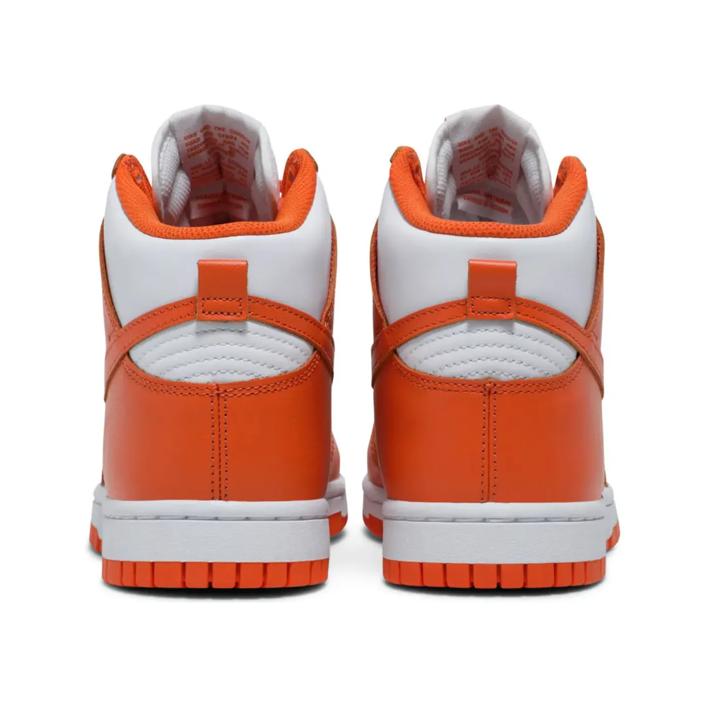 bulky shoes running with backpack shoes Nike Dunk High Syracuse (2021)