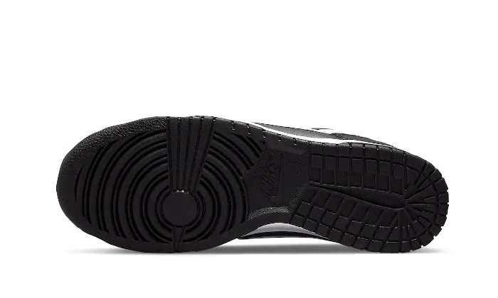 Minimalist Layered Design Nike Dunk Low Black White (2022)