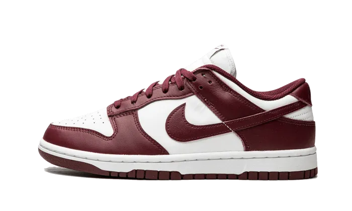 Split Toe Flex Zone Nike Dunk Low Bordeaux