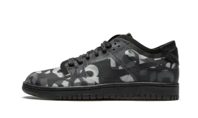 Street Outfit Recycled Rubber Nike Dunk Low Comme des Garons Print