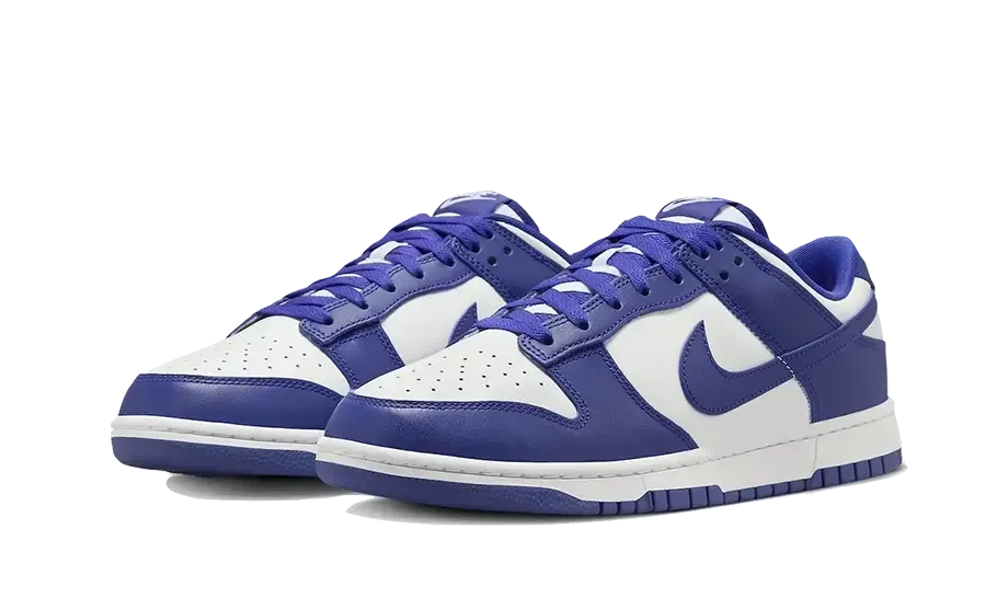 Sock Like Fit Non Restrictive Upper Nike Dunk Low Concord