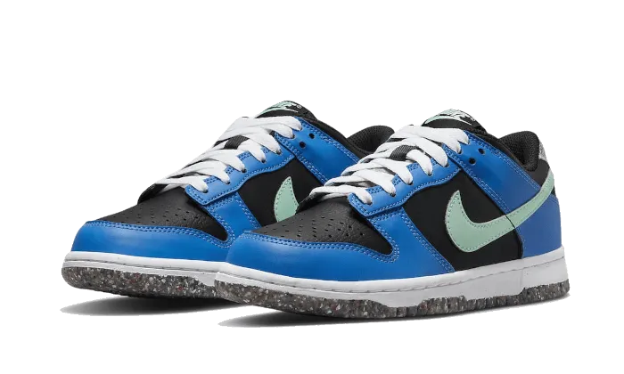 Nike Dunk Low Crater Light Photo Blue Premium materials Compression Resistant Collar