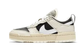 Nike Dunk Low Disrupt Black Pale Ivory Sport Details Lightweight Fit