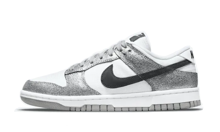 Nike Dunk Low Golden Gals Metallic Silver Flexible Rubber Outsole Training Mode
