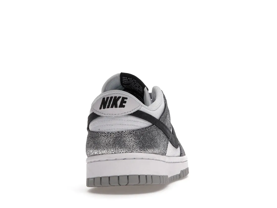 Comfort Ankle Support Heel Cushioning Nike Dunk Low Golden Gals Metallic Silver