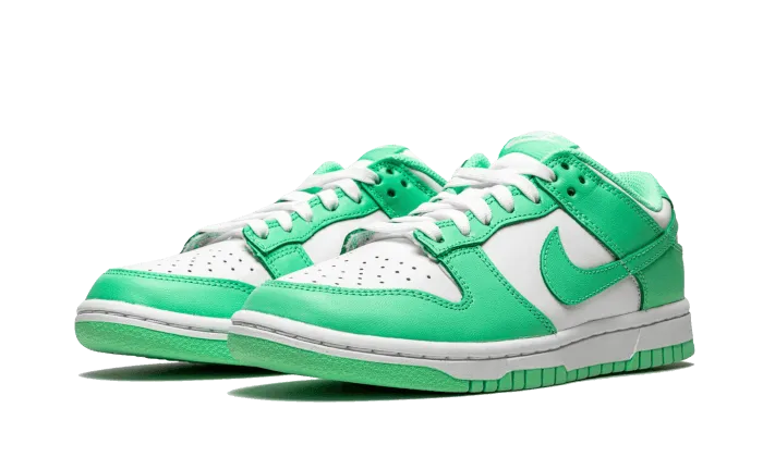 Canvas Nike Dunk Low Green Glow