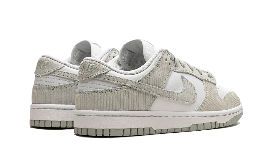 Nike Dunk Low Grey Corduroy Sleek Design