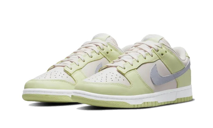 Nike Dunk Low Lime Ice Runner's Choice Asymmetric Lacing Designs