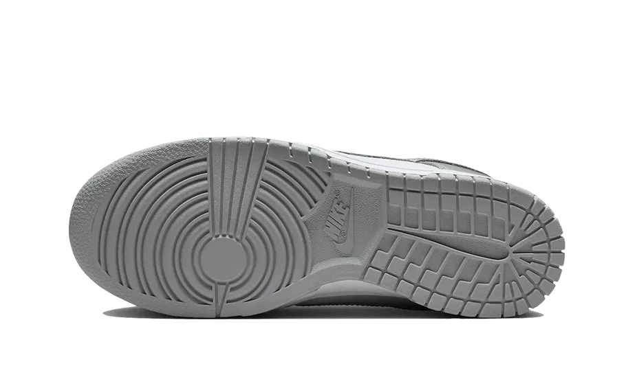 Heel Counter Structure Nike Dunk Low Metallic Silver