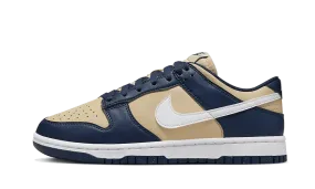 Impact Resistant Cushioning Nike Dunk Low Next Nature Midnight Navy Gold