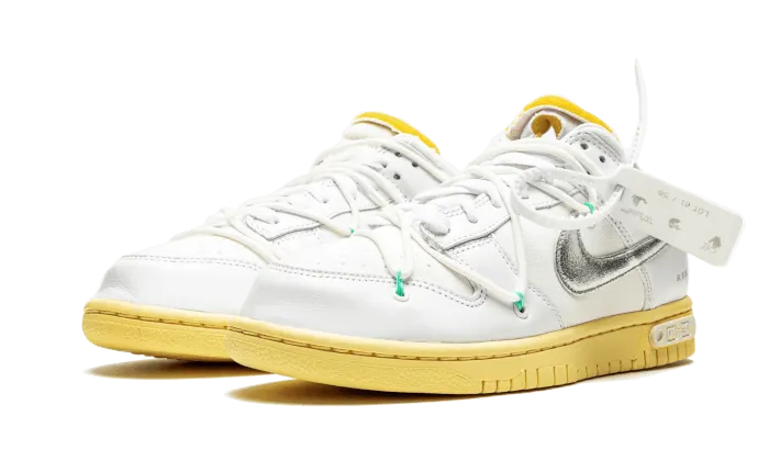 Nike Dunk Low Off-White Lot 1 Orthopedic Support