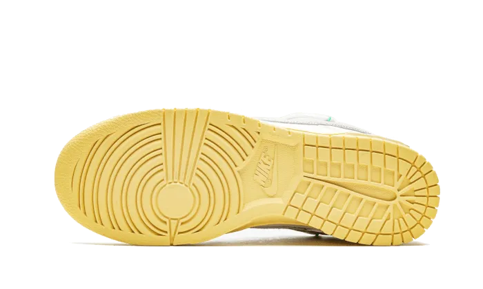 Nike Dunk Low Off-White Lot 1 Comfortable Toe