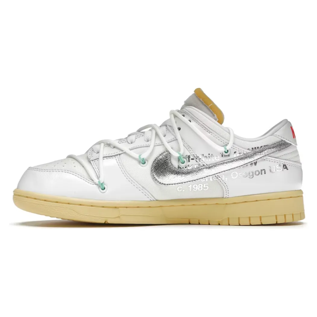 responsive - sole - technology - reactivity shoes Pastel color Nike Dunk Low Off-White Lot 1