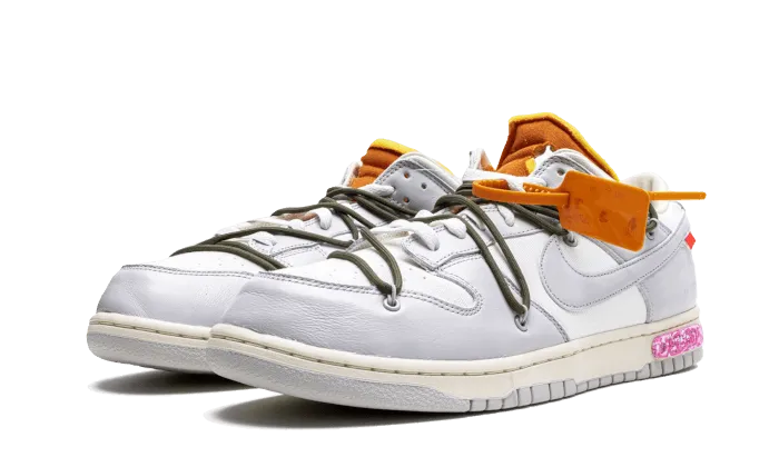 slim fit Recycled Components Nike Dunk Low Off-White Lot 22