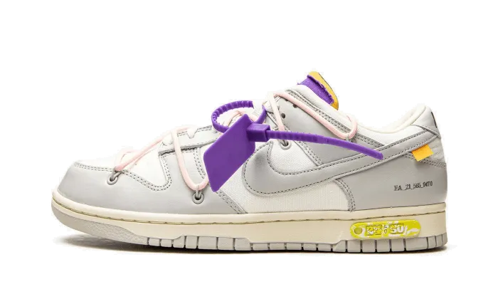 Neutral Control Energy Return Midsoles Nike Dunk Low Off-White Lot 24