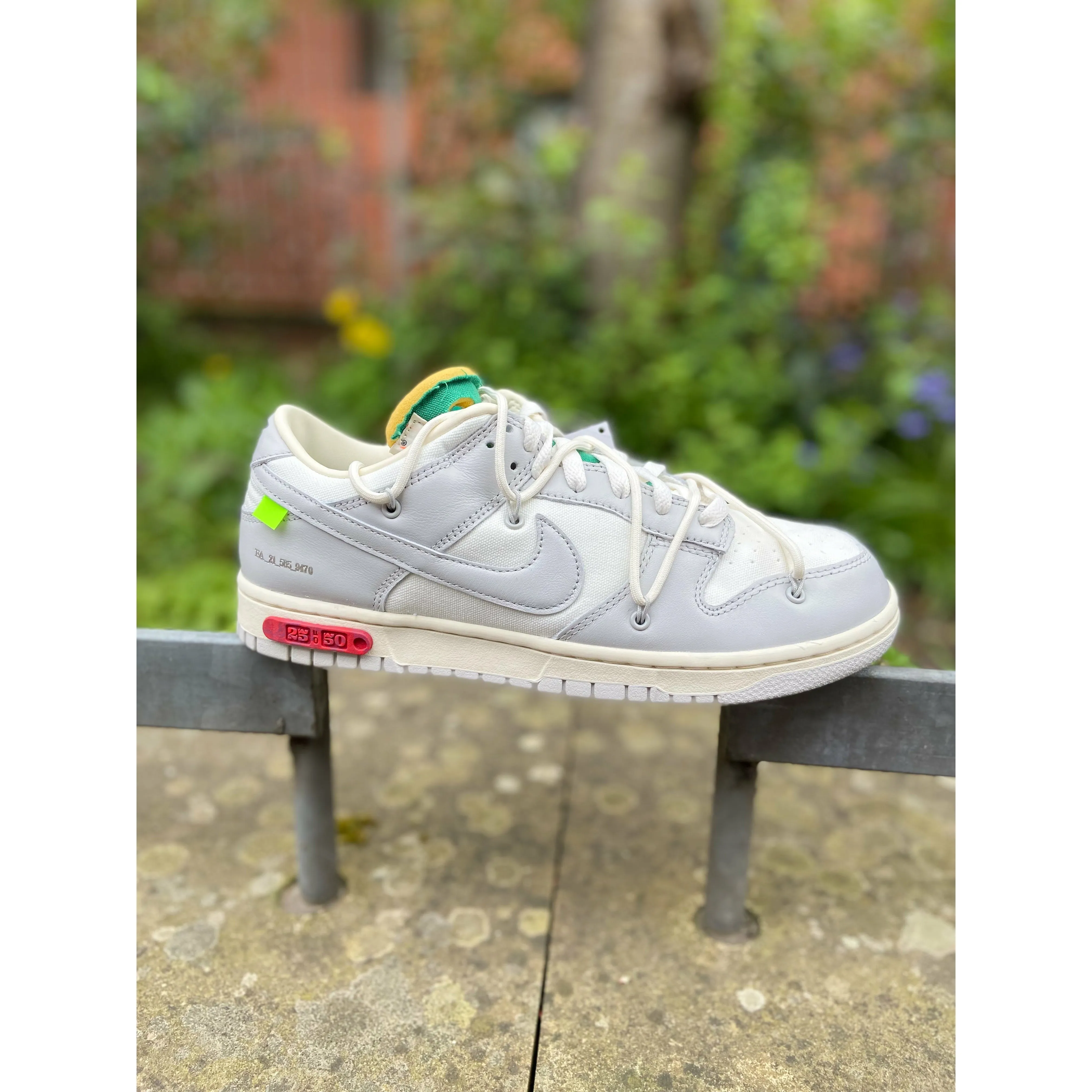 Nike Dunk Low Off-White Lot 25 fitness culture