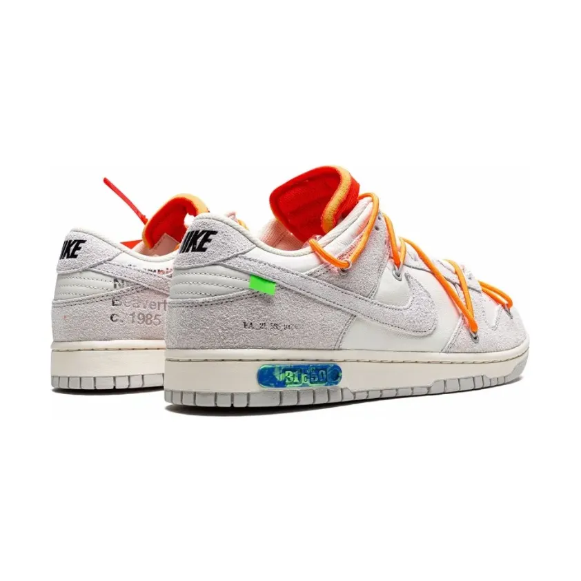 Nike Dunk Low Off-White Lot 31 Supportive arch Trend - Setting