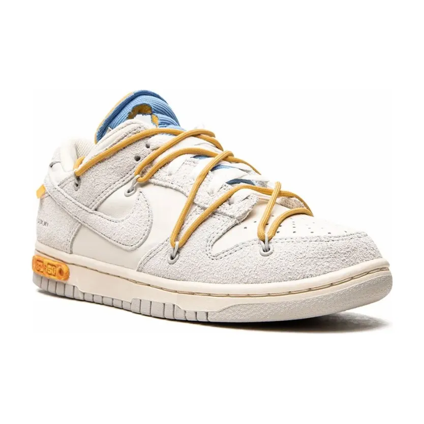 Adjustable Straps Comfort Grip Nike Dunk Low Off-White Lot 34