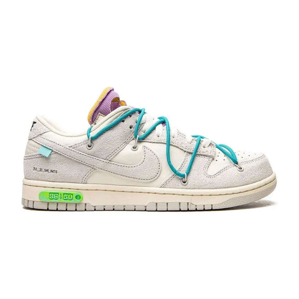 Nike Dunk Low Off-White Lot 36 cushioned foam shoes