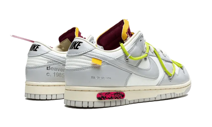 Nike Dunk Low Off-White Lot 8 Traction Control