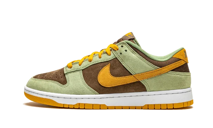 Nike Dunk Low Olive Brown Orange Day-Long Comfort