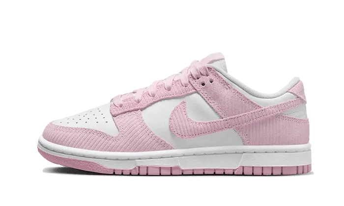 Dunk Low Pink Corduroy Foot Compression Sleeves