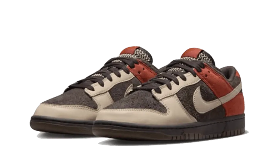 Quick lacing Dunk Low Red Panda