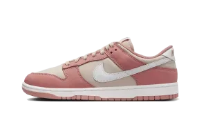 Durable Rubber Treads Nike Dunk Low Red Stardust Sanddrift