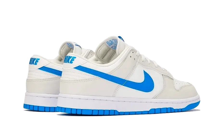 Nike Dunk Low Retro Photo Blue Foot Support Hyper Breathable Upper