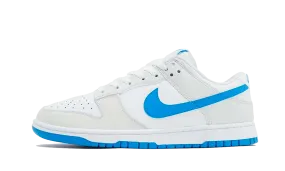Nike Dunk Low Retro Photo Blue Rubberized Outsole Mid Foot