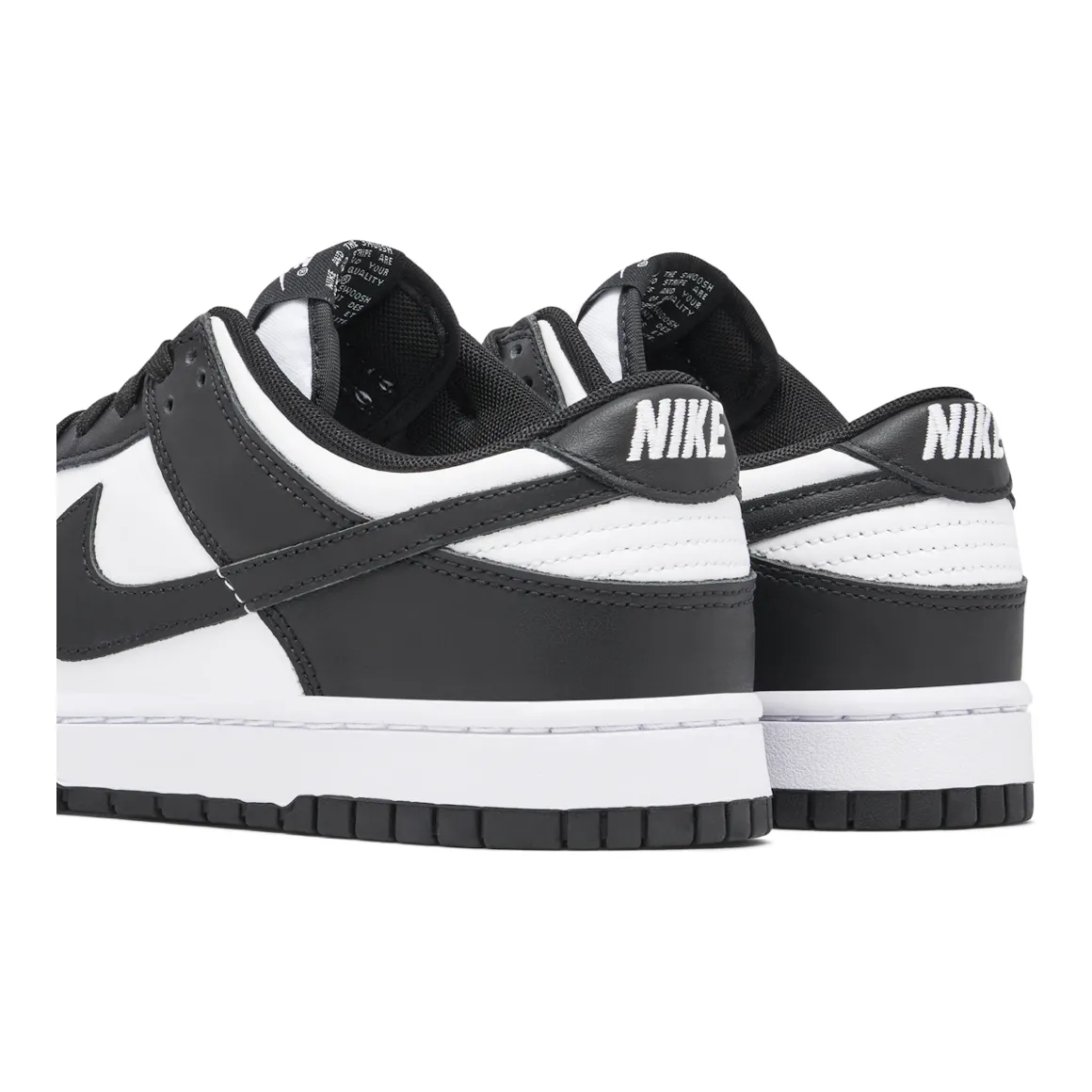 Nike Dunk Low Retro White Black running for muscle strength men's athletic footwear