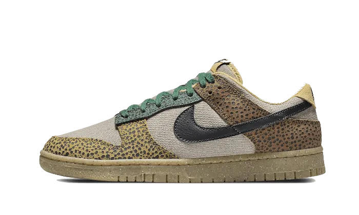 Nike Dunk Low Safari Fitted touch Style Play