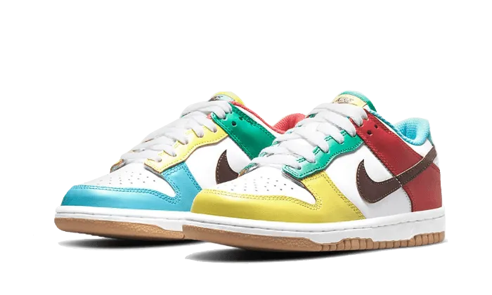 City Vibe Nike Dunk Low SE Free 99 Pack White