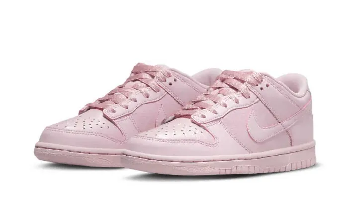 Nike Dunk Low SE Prism Pink Shock Dispersing Plate Compression Resistant Collar