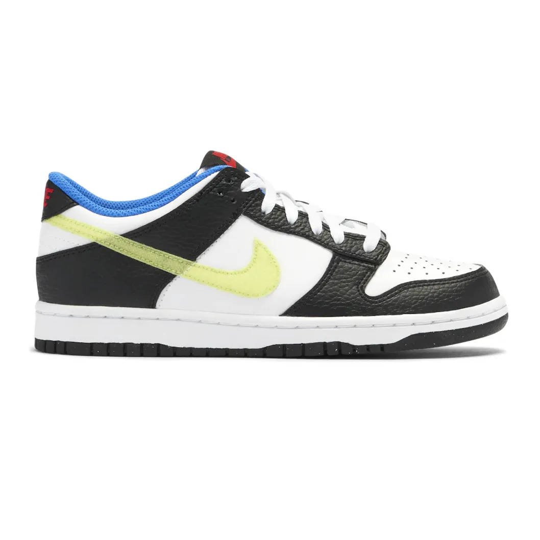 Nike Dunk Low Signal Blue Lemon Twist Mizuno Wave