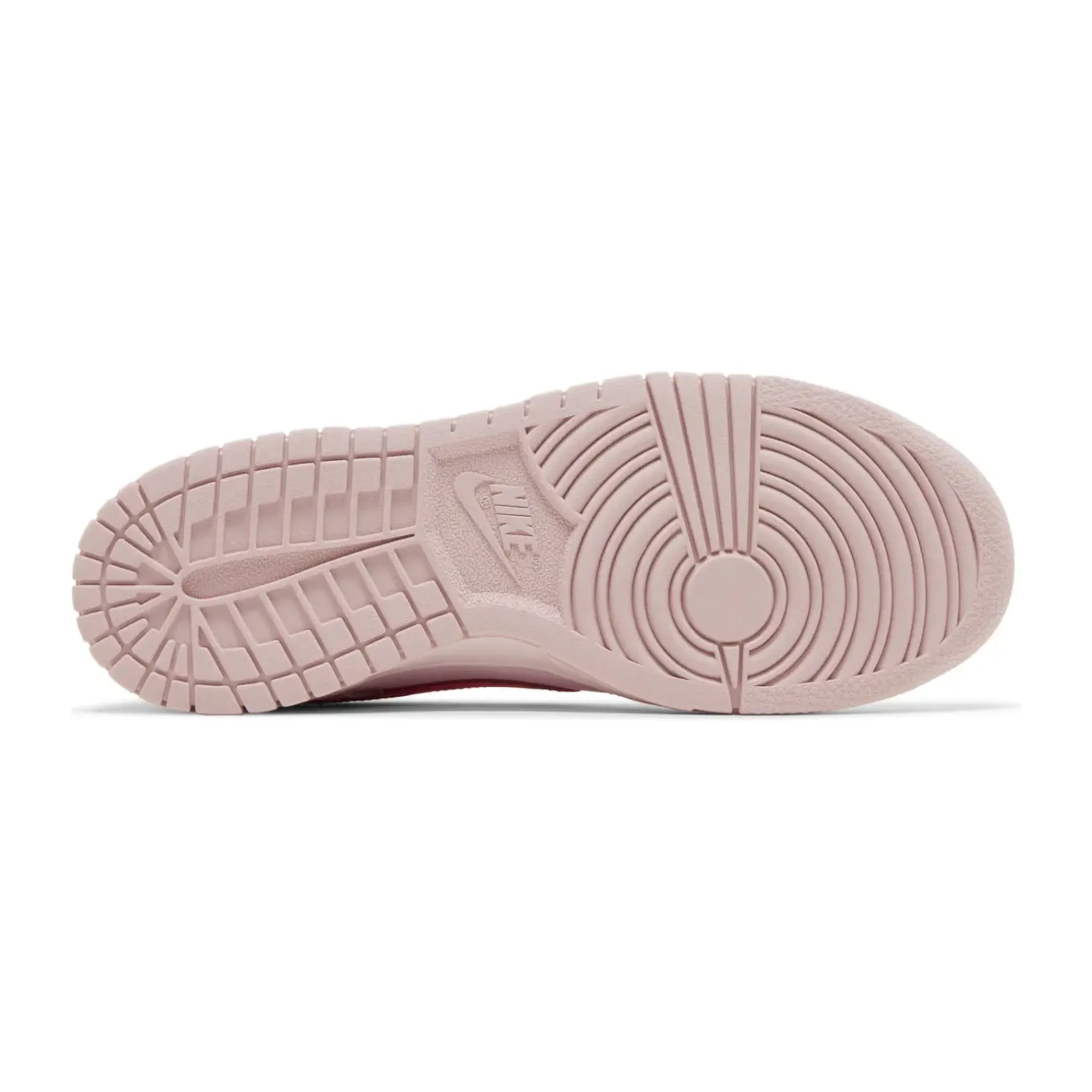 Contoured Footbed Easy On And Off Nike Dunk Low Triple Pink (GS)