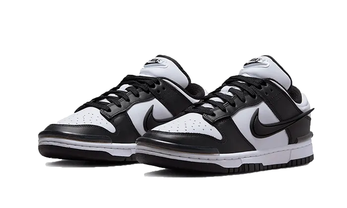 Dunk Low Twist Panda monochromatic shoes