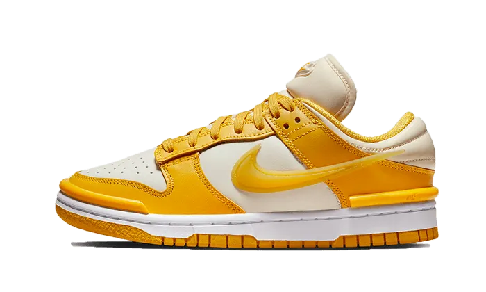 Comfort Panel Zoned Cushioning Nike Dunk Low Twist Vivid Sulfur