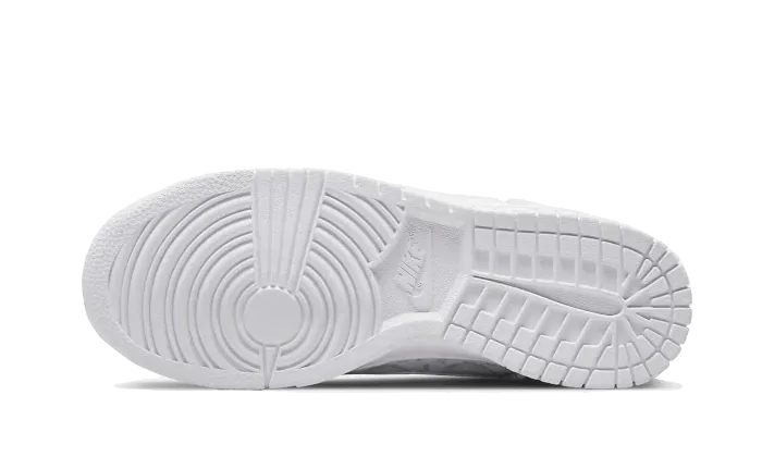Nike Dunk Low White Paisley Adjustable Midfoot Strap Performance Sole