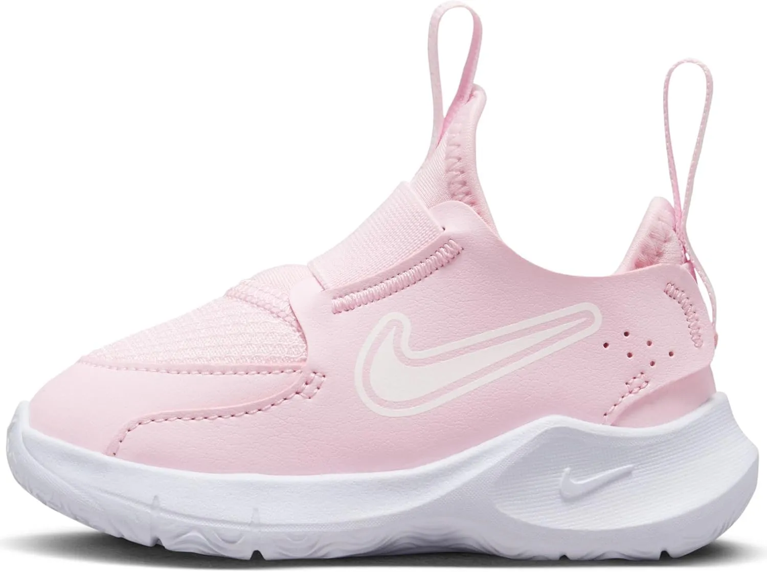 Nike Flex Runner 3 Baby/Toddler Shoes (FN1478-601, Pink Foam/White) Size 4