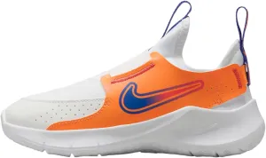 Nike Flex Runner 3 Kids Road Running Shoes, White/Orange/Astronomy Blue