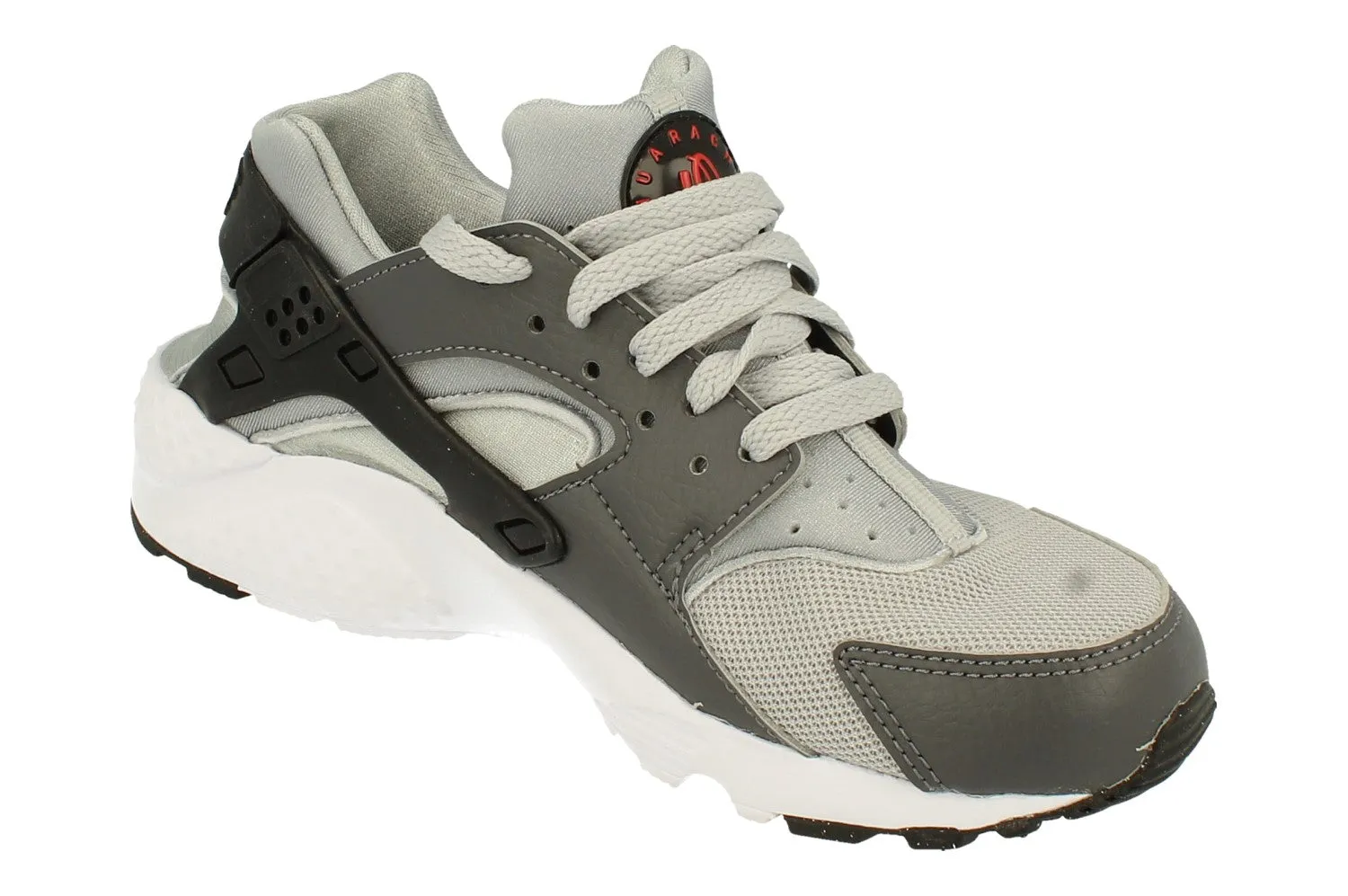 Nike Huarache Run GS Trainers DX1091 001 waterproof fabric shoes Comfortable Upper Material